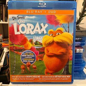 Dr. Seuss The Lorax blu ray dvd kids cartoon movie‎